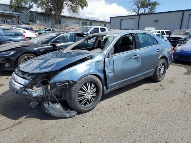 3FAHP0HA4BR318935 - 2011 FORD FUSION SE TEAL photo 1