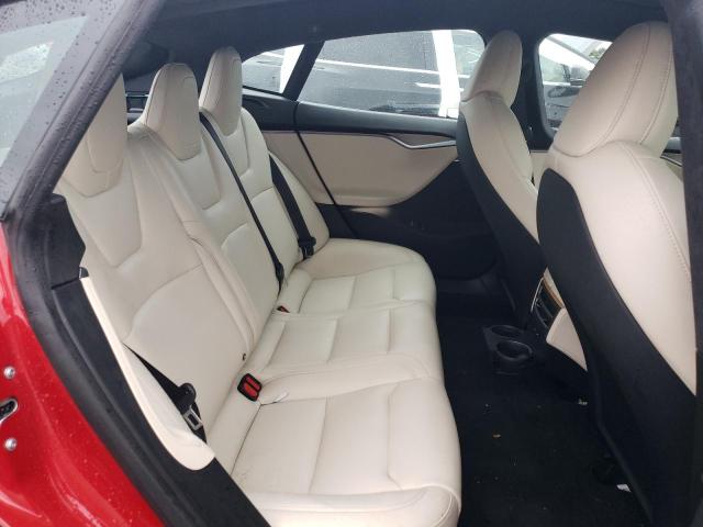 5YJSA1E23LF363808 - 2020 TESLA MODEL S Կարմիր լուսանկար 10