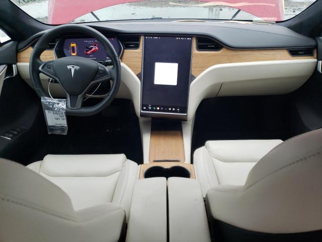 5YJSA1E23LF363808 - 2020 TESLA MODEL S Կարմիր լուսանկար 8