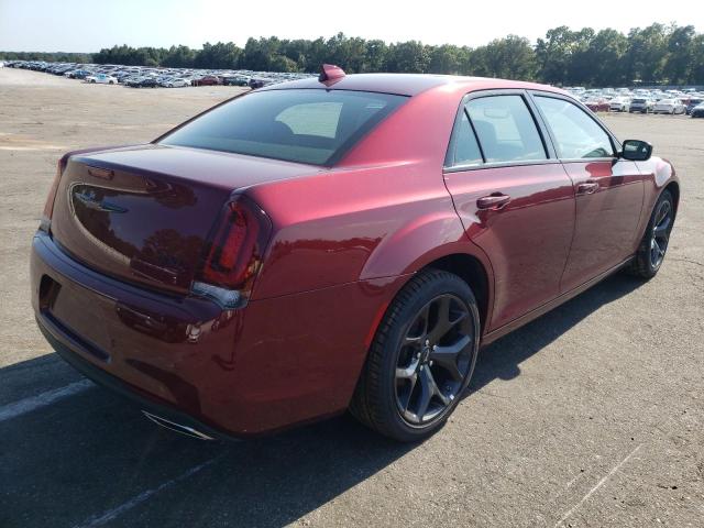 2C3CCABG8PH524270 - 2023 CHRYSLER 300 S RED photo 3