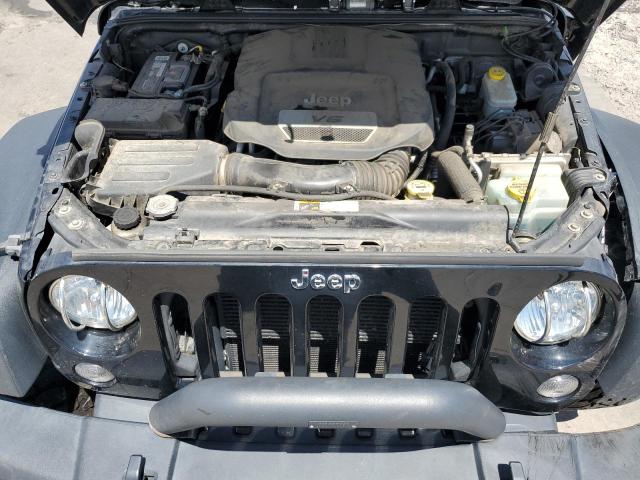 1C4BJWDG5EL156329 - 2014 JEEP WRANGLER U SPORT BLACK photo 12
