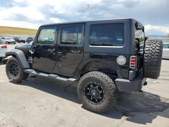 1C4BJWDG5EL156329 - 2014 JEEP WRANGLER U SPORT BLACK photo 2