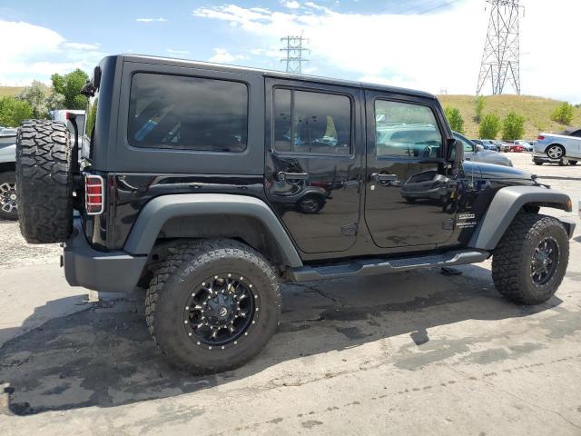 1C4BJWDG5EL156329 - 2014 JEEP WRANGLER U SPORT BLACK photo 3