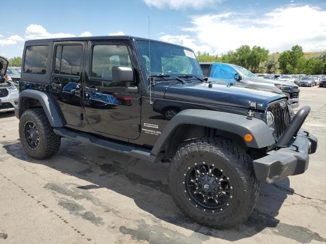 1C4BJWDG5EL156329 - 2014 JEEP WRANGLER U SPORT BLACK photo 4