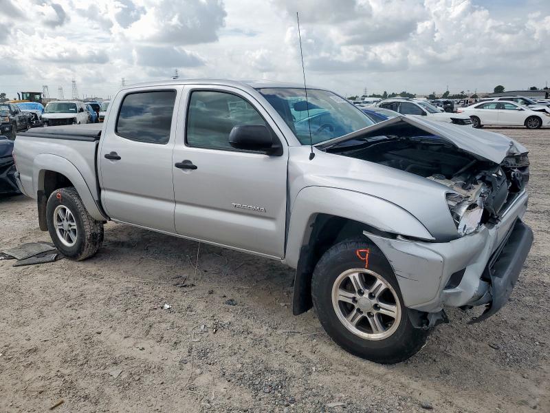 5TFJU4GN7CX013244 - 2012 TOYOTA TACOMA DOUBLE CAB PRERUNNER SILVER photo 4