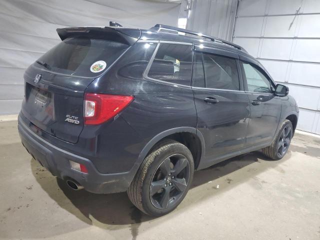5FNYF8H08KB009375 - 2019 HONDA PASSPORT ELITE Schwarz Foto 3