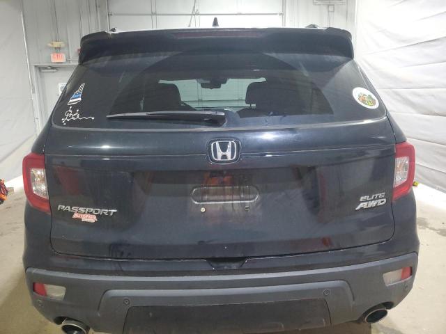 5FNYF8H08KB009375 - 2019 HONDA PASSPORT ELITE Schwarz Foto 6