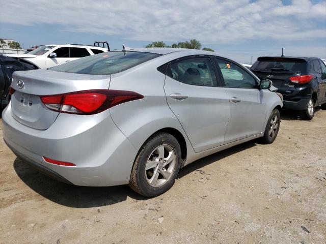 5NPDH4AE1EH504059 - 2014 HYUNDAI ELANTRA SE SILVER photo 3