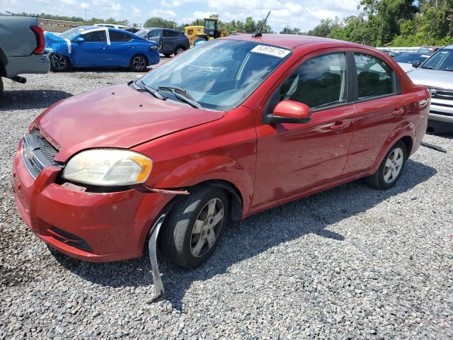 KL1TD56E79B329837 - 2009 CHEVROLET AVEO LS 红色 照片 1