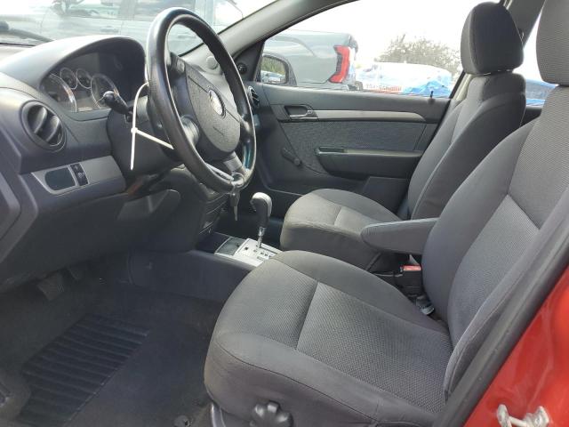 KL1TD56E79B329837 - 2009 CHEVROLET AVEO LS 红色 照片 7