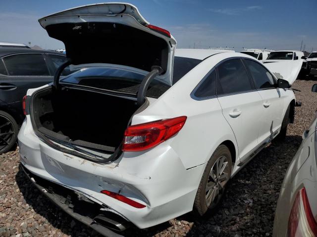 5NPE34AF2GH398610 - 2016 HYUNDAI SONATA SPORT WHITE photo 3