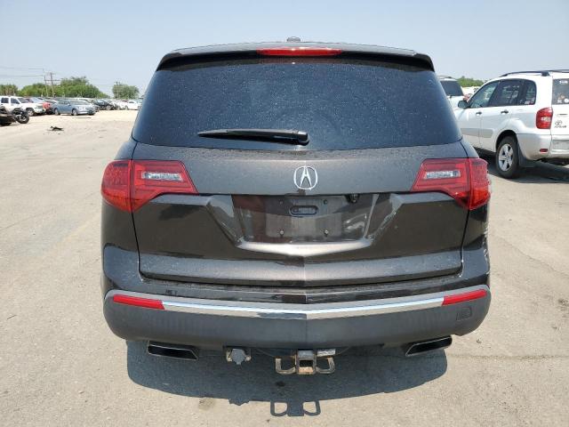 2HNYD2H22CH507324 - 2012 ACURA MDX CHARCOAL photo 6