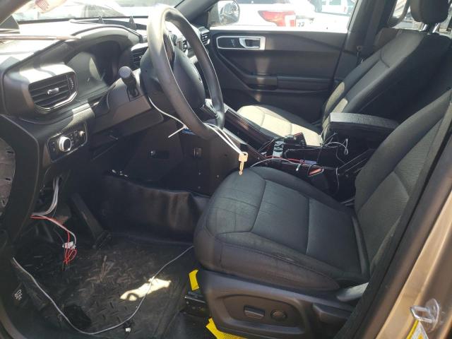 1FM5K8AW0LGB22642 - 2020 FORD EXPLORER POLICE INTERCEPTOR GOLD photo 7