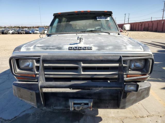 3B4GW12TXGM609143 - 1986 DODGE RAMCHARGER AW-100 BLUE photo 5