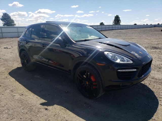 WP1AC2A28BLA85743 - 2011 PORSCHE CAYENNE TURBO BLACK photo 4