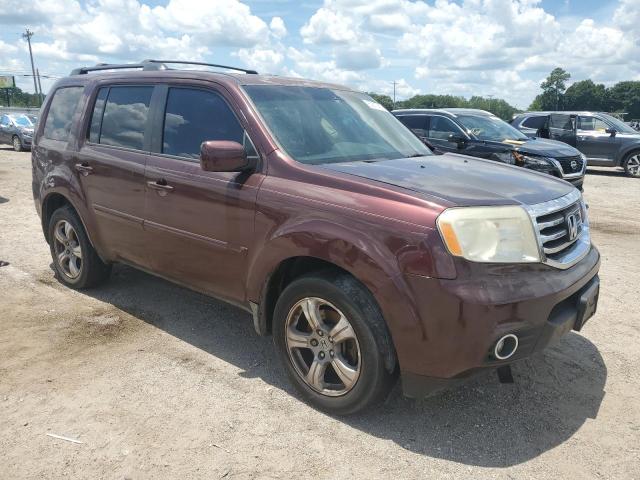 5FNYF4H68DB066286 - 2013 HONDA PILOT EXL Bordo foto 4