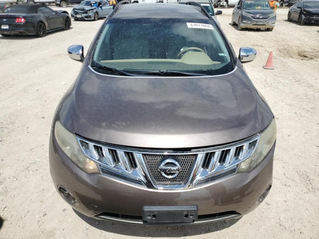 JN8AZ18U39W029112 - 2009 NISSAN MURANO S GRAY photo 5