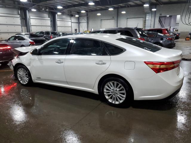 4T1BD1EB5DU007923 - 2013 TOYOTA AVALON HYBRID WHITE photo 2