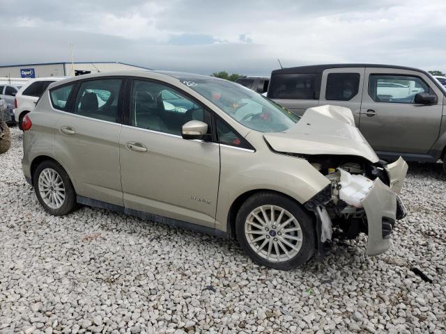 1FADP5BU3GL104863 - 2016 FORD C-MAX SEL BEIGE photo 4