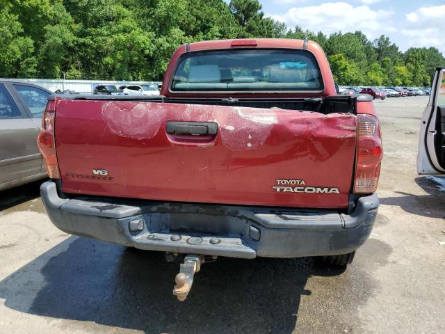 3TMJU62N58M068940 - 2008 TOYOTA TACOMA DOUBLE CAB PRERUNNER RED photo 6