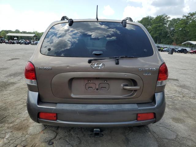 KM8SC13D06U045117 - 2006 HYUNDAI SANTA FE GLS TAN photo 6