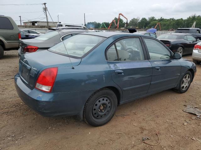 KMHDN45DX1U149351 - 2001 HYUNDAI ELANTRA GLS BLUE photo 3