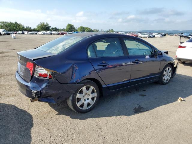 1HGFA16598L024566 - 2008 HONDA CIVIC LX BLUE photo 3