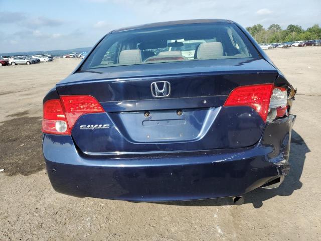 1HGFA16598L024566 - 2008 HONDA CIVIC LX BLUE photo 6