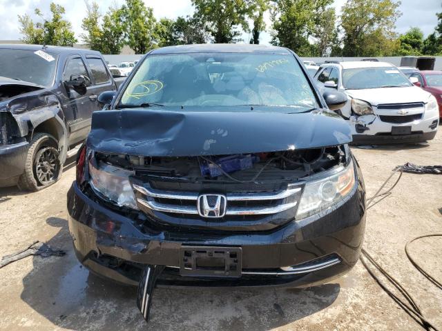 5FNRL5H69EB055382 - 2014 HONDA ODYSSEY EXL BLACK photo 5