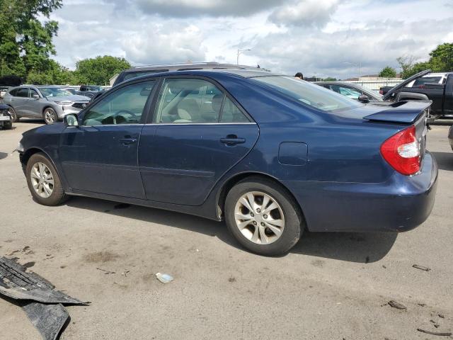 4T1BF30K34U075599 - 2004 TOYOTA CAMRY LE BLUE photo 2