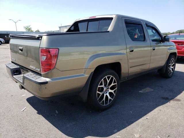 5FPYK1F54AB006593 - 2010 HONDA RIDGELINE RTL BROWN photo 3