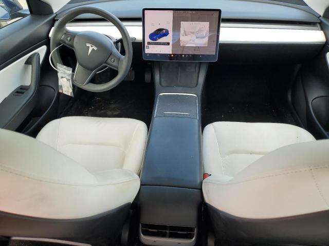 5YJ3E1EA0MF853849 - 2021 TESLA MODEL 3 BLUE photo 8