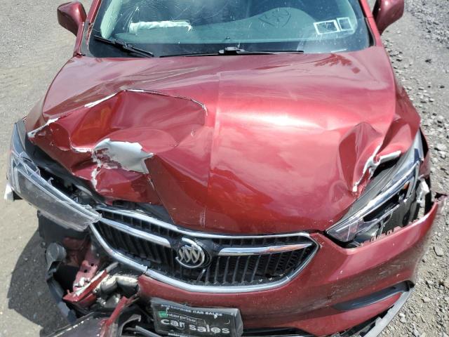 KL4CJESM6MB367819 - 2021 BUICK ENCORE PREFERRED მუქწითელი ფოტო 12