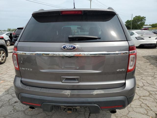 1FM5K8F86DGA61079 - 2013 FORD EXPLORER LIMITED GRAY photo 6