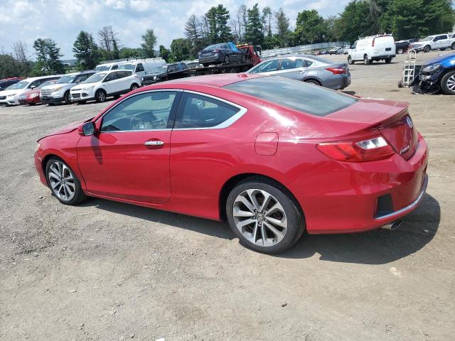 1HGCT2B87DA006138 - 2013 HONDA ACCORD EXL RED photo 2