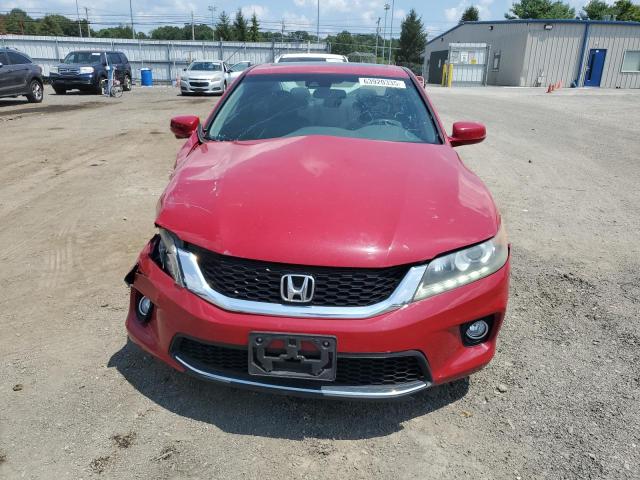 1HGCT2B87DA006138 - 2013 HONDA ACCORD EXL RED photo 5