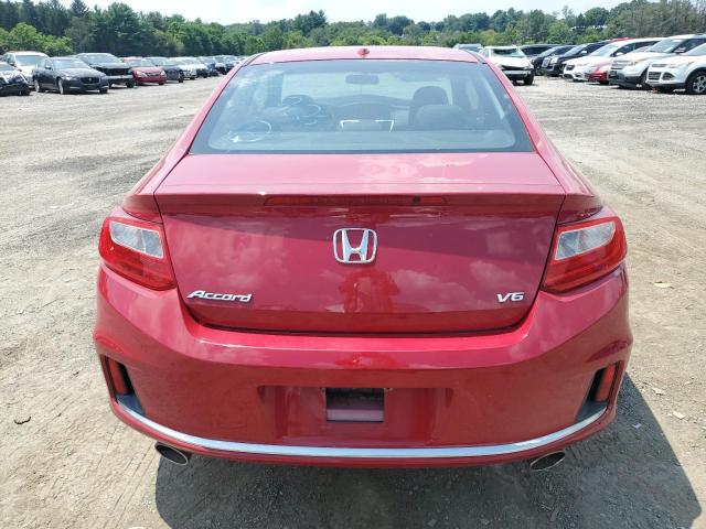 1HGCT2B87DA006138 - 2013 HONDA ACCORD EXL RED photo 6