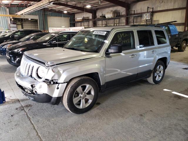 1C4NJPFB9CD589793 - 2012 JEEP PATRIOT LATITUDE SILVER photo 1