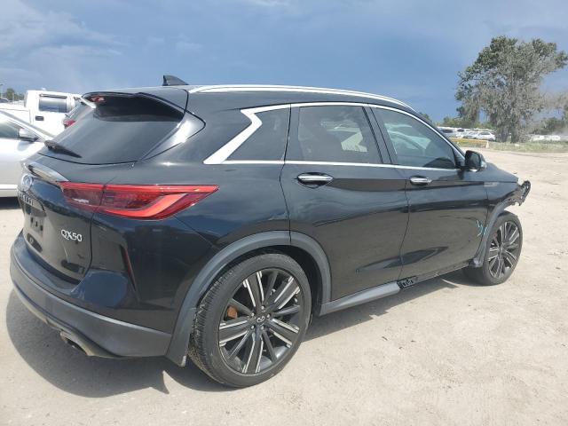 3PCAJ5BAXMF102675 - 2021 INFINITI QX50 LUXE BLACK photo 3