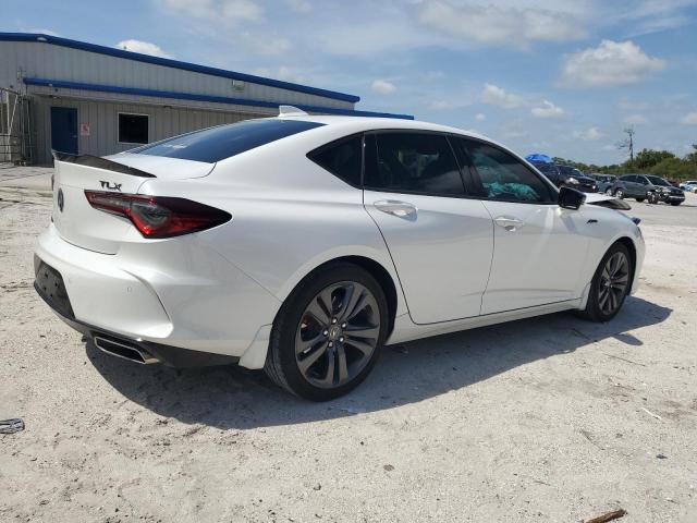 19UUB5F55NA001921 - 2022 ACURA TLX TECH A WHITE photo 3