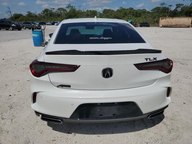 19UUB5F55NA001921 - 2022 ACURA TLX TECH A WHITE photo 6