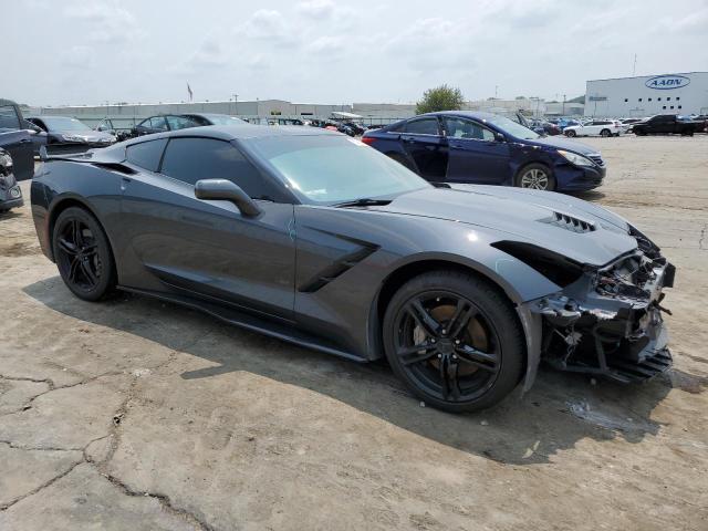 1G1YB2D74H5104790 - 2017 CHEVROLET CORVETTE STINGRAY 1LT CHARCOAL photo 4