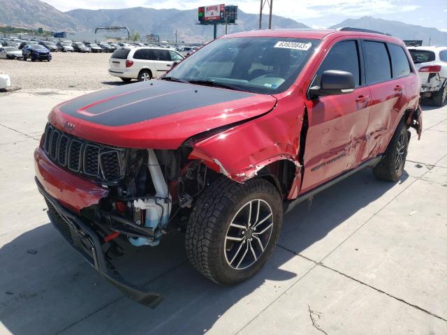1C4RJFLG1LC233310 - 2020 JEEP GRAND CHER TRAILHAWK RED photo 1