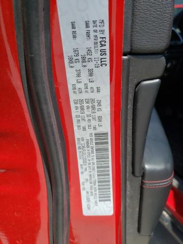 1C4RJFLG1LC233310 - 2020 JEEP GRAND CHER TRAILHAWK 红色 照片 12