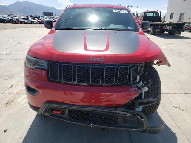 1C4RJFLG1LC233310 - 2020 JEEP GRAND CHER TRAILHAWK RED photo 5