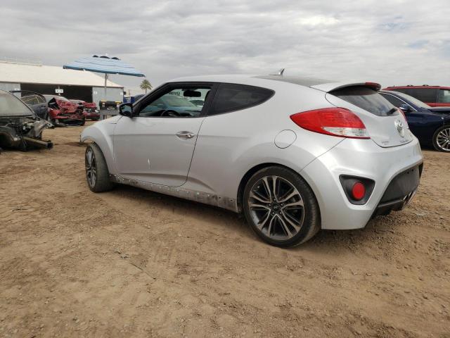 KMHTC6AEXHU314398 - 2017 HYUNDAI VELOSTER TURBO SILVER photo 2