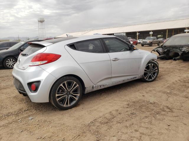 KMHTC6AEXHU314398 - 2017 HYUNDAI VELOSTER TURBO SILVER photo 3