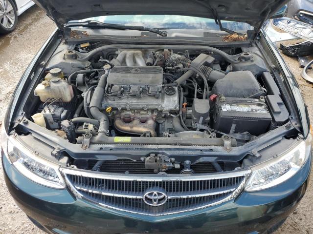 2T1CF22P21C423042 - 2001 TOYOTA CAMRY SOLA SE GREEN photo 11