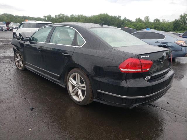 1VWCM7A35FC019568 - 2015 VOLKSWAGEN PASSAT SEL BLACK photo 2