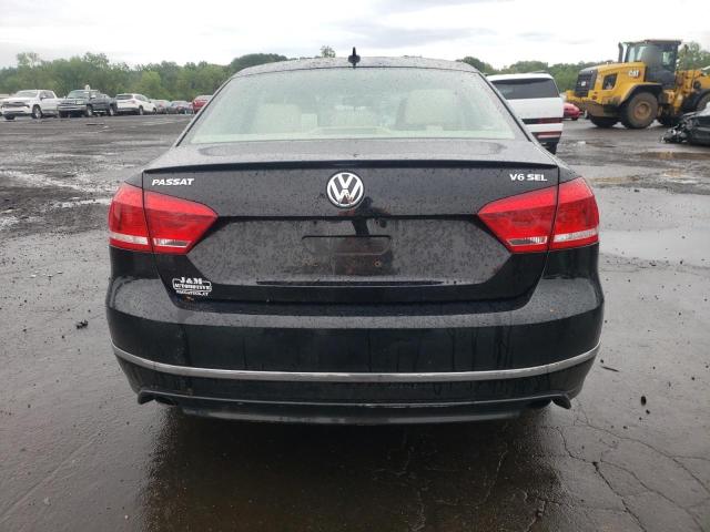 1VWCM7A35FC019568 - 2015 VOLKSWAGEN PASSAT SEL BLACK photo 6